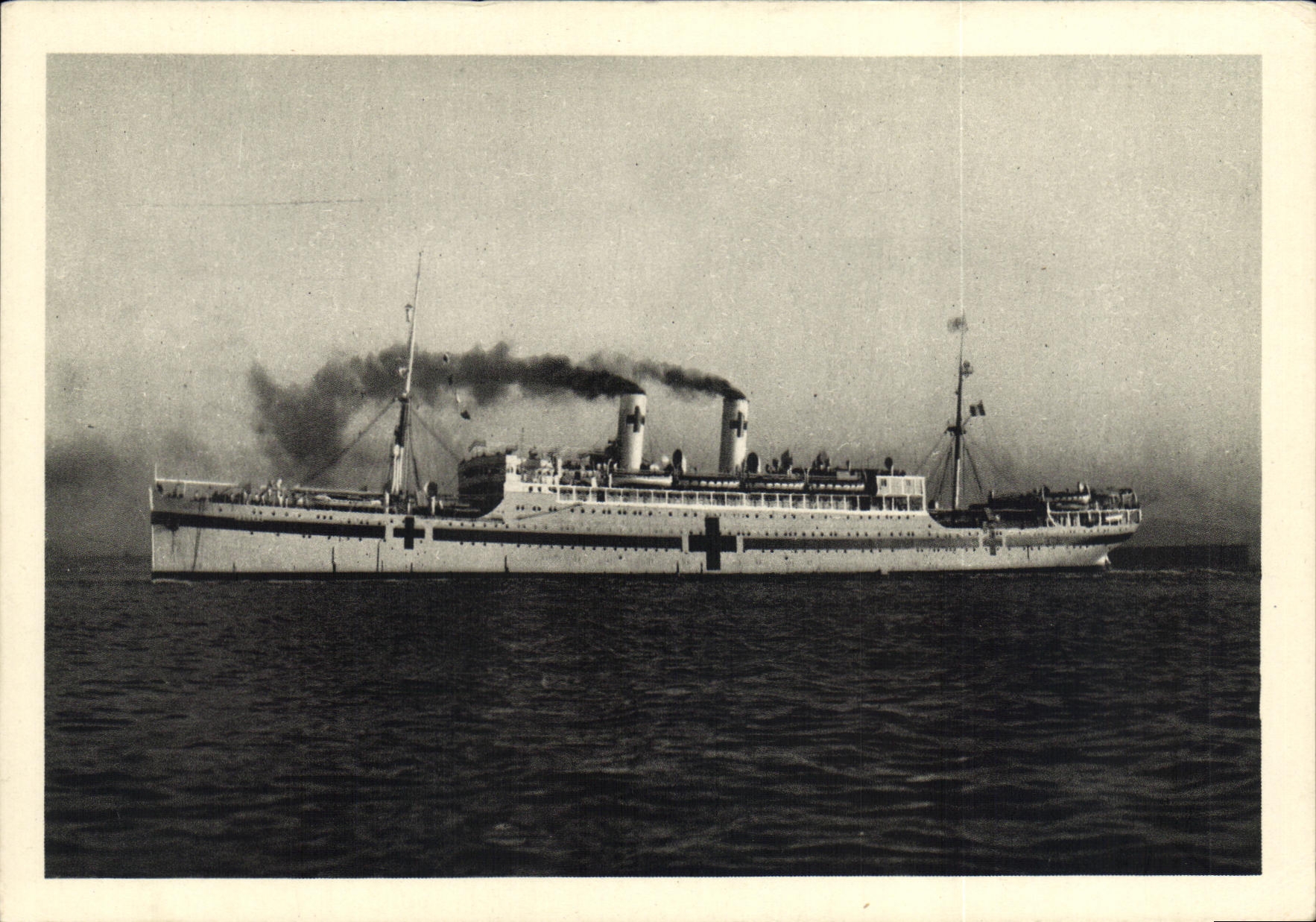 CPA Bateau Navire Hopital Le Canada