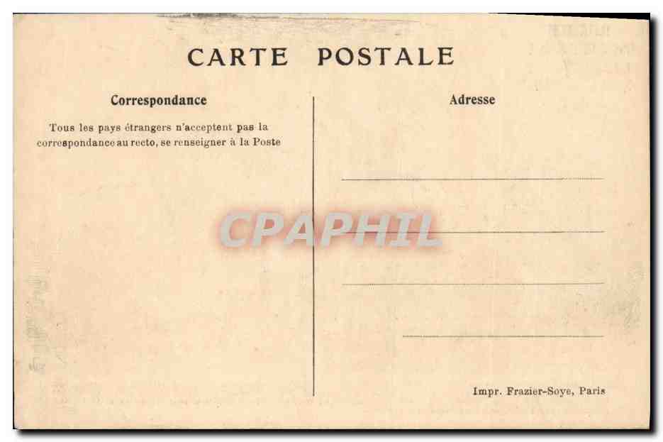 CPA Bateau Cuirasse Croiseur sous marin  — Verso