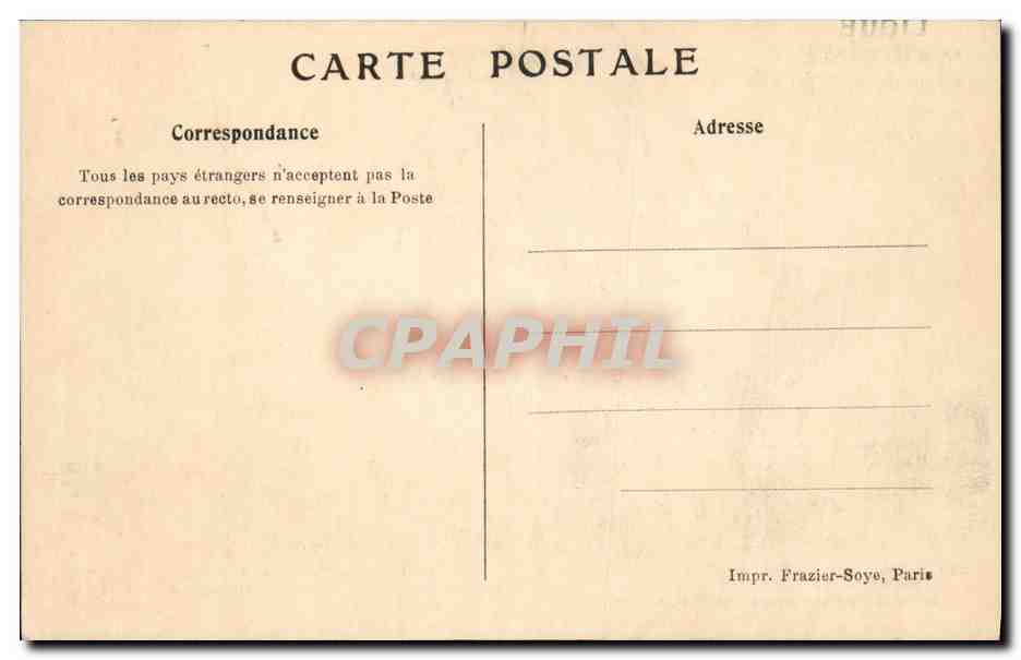 CPA Bateau Caraque Batiment de charge  — Verso