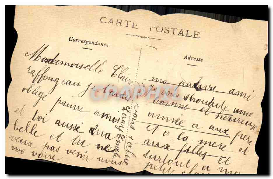 CPA Fantaisie Enfants — Rückseite