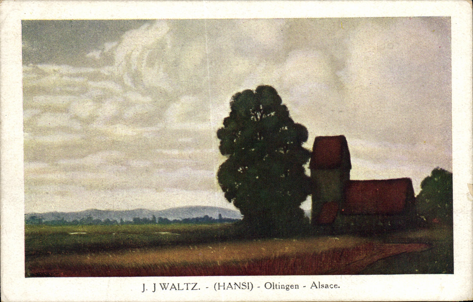 CPA Fantaisie Waltz Hansi Alsace