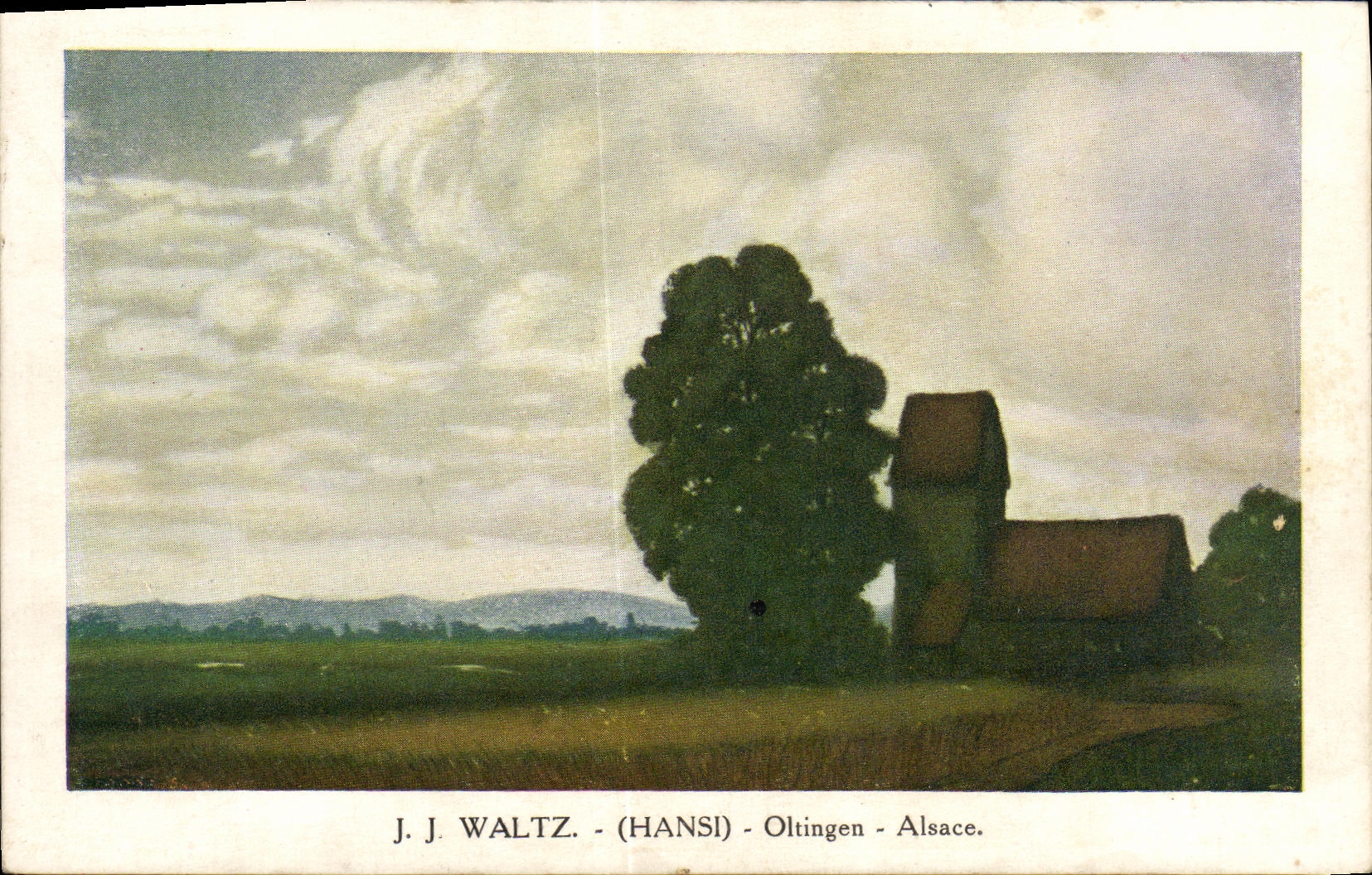 CPA Fantaisie Waltz Hansi Alsace