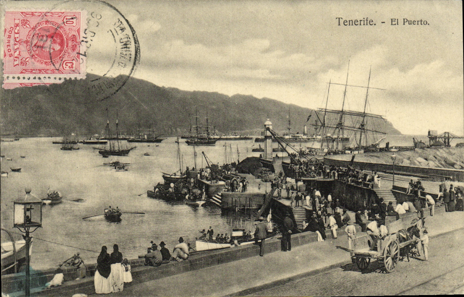 CPA Tenerife El puerto Bateau