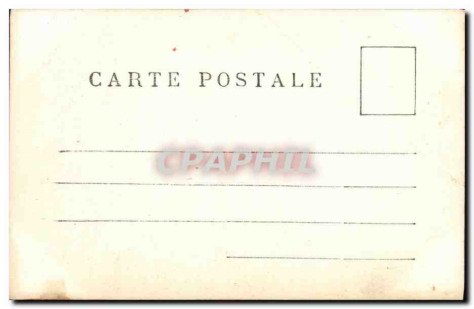 CPA Fantaisie FEmme Fer a cheval Trefles — Rückseite