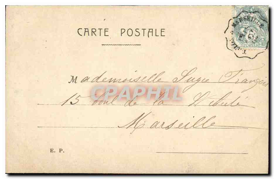 CPA Fantaisie Enfant Poupee — Rückseite