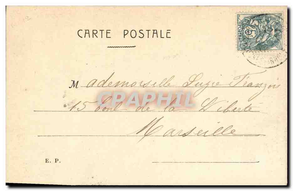 CPA Fantaisie Enfant Poupee — Rückseite