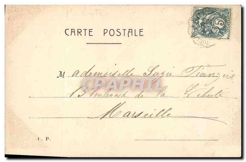 CPA Fantaisie Enfant Poupee — Verso