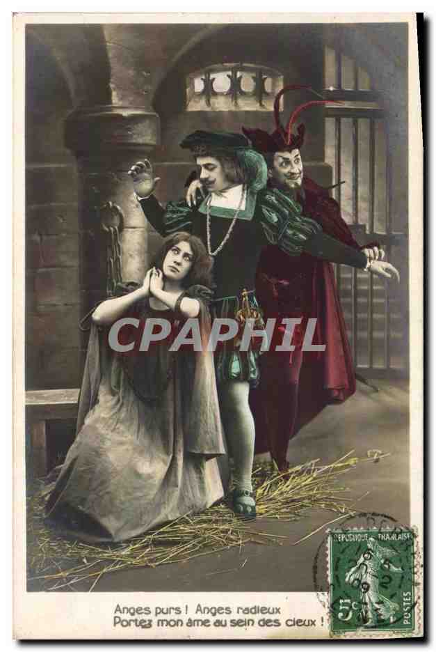 Scène de prison — Anges purs ! Anges radieux ! — Éditeur non identifié, n° de série non visible