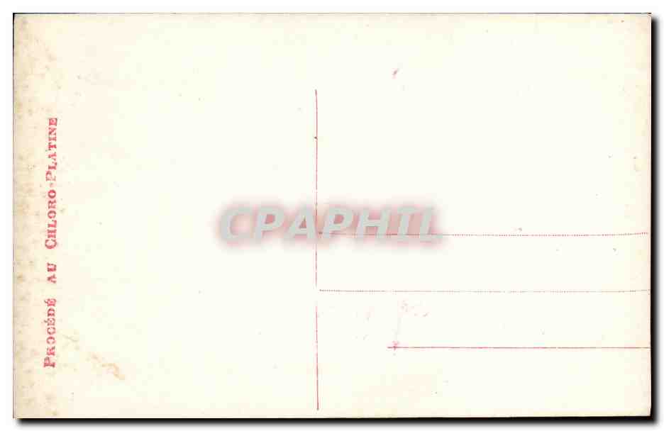 La Carmagnole — scène de la révolution française — éditée par C.P.P. n° 3516 — Verso