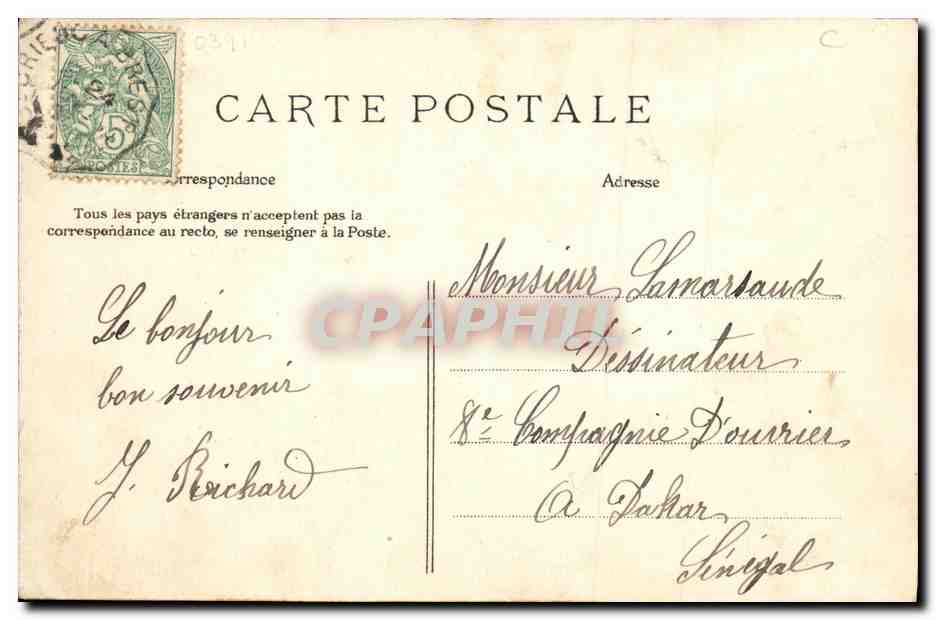 Proposition de mariage — E.L.D. n° 4210 — Reverso