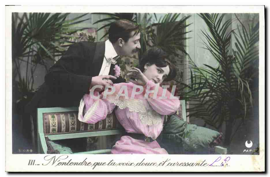 Escena teatral — M. Solo escuchar tu voz dulce y cariñosa — París