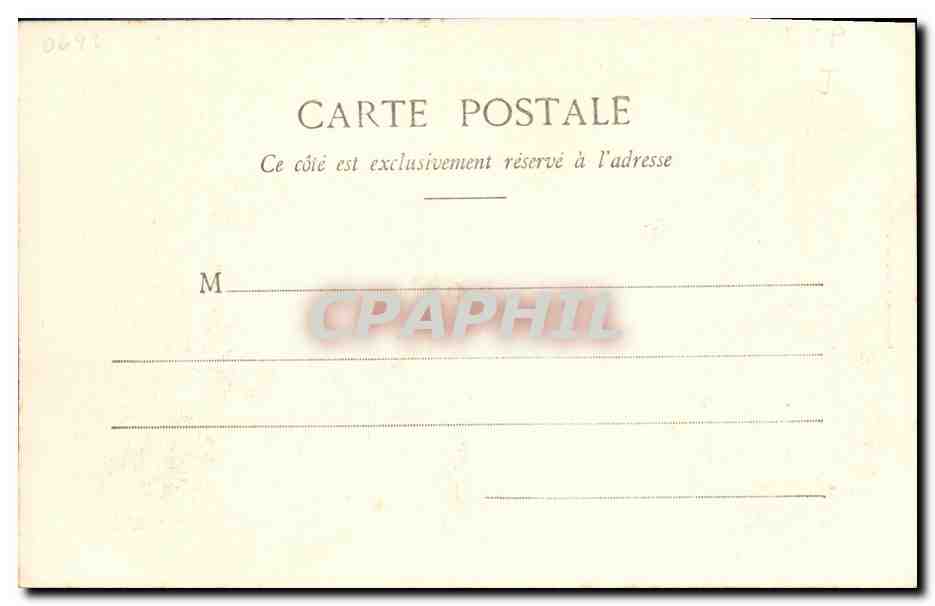 Le Baromètre du Ménage — Variable. — A. Bézard, Nancy. — Verso