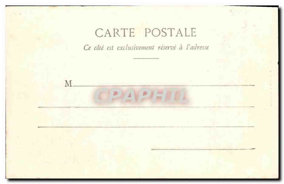 Le Baromètre du Ménage — Orage — Phototype A. Braberry & Cie, Nancy — Verso