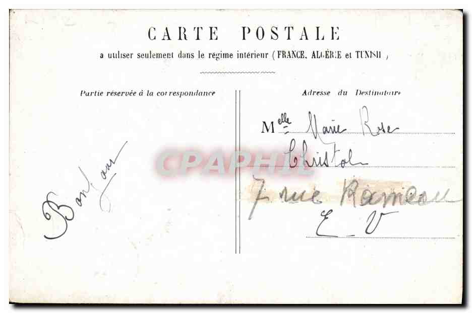 Pauvres petits reviennent les monts vides — scène de vie — éditeur non visible — Verso