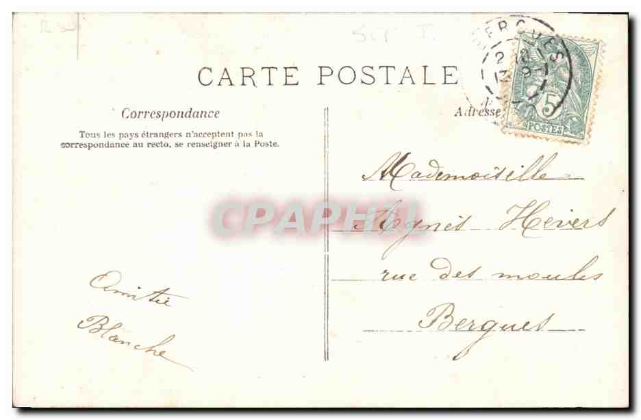 Un orchestre enchanteur, suave symphonie — M. A. — éditeur inconnu — Verso