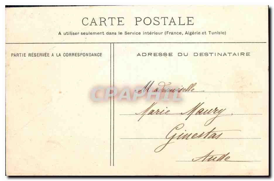 CPA Fantaisie Enfants Le vitrier — Rückseite