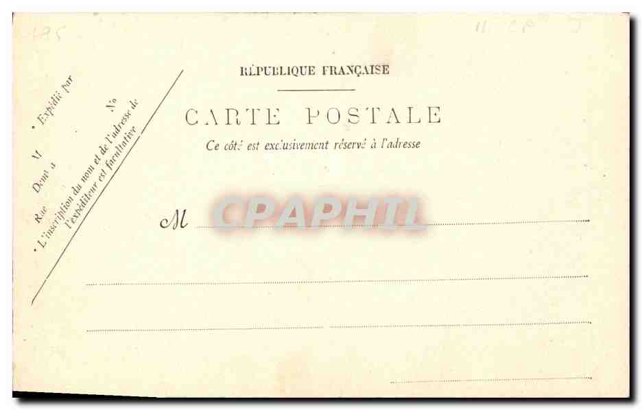 Musicien et femme — scène de rue — C. M. Paris — Reverso