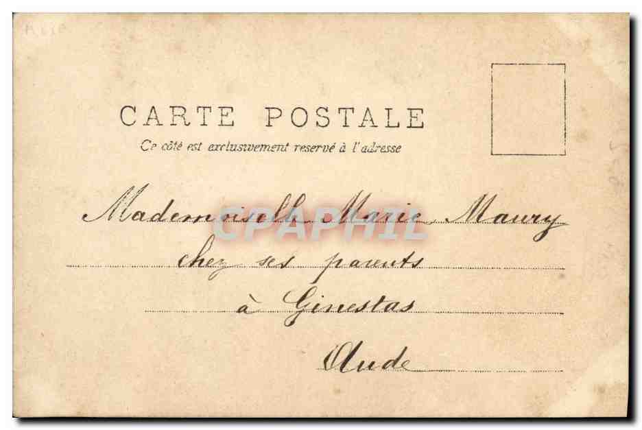 CPA Fantaisie Enfant — Verso
