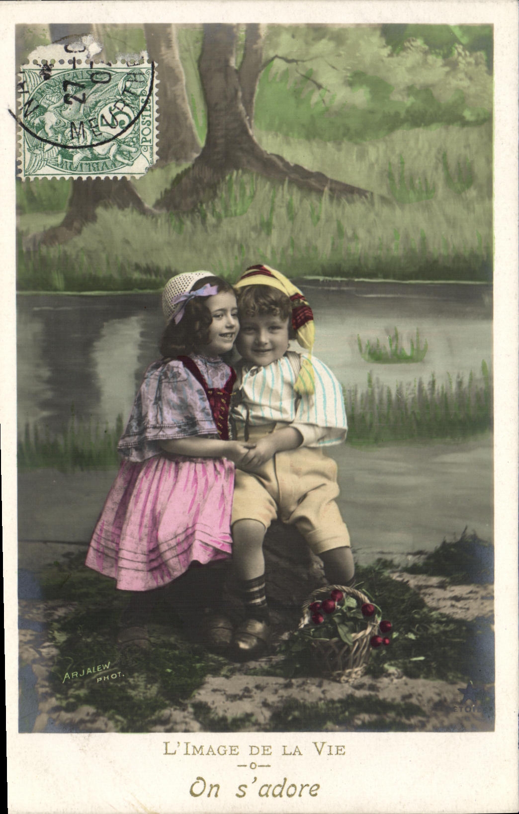 CPA Fantaisie Enfants