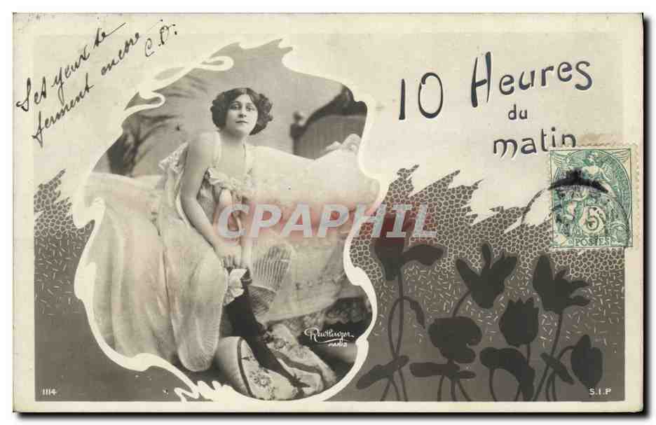Femme en robe légère — 10 Heures du matin — Rueitlinger, n°1114