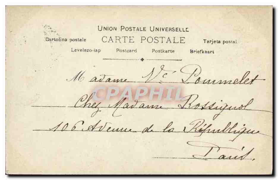 Femme en robe légère — 10 Heures du matin — Rueitlinger, n°1114 — Reverso