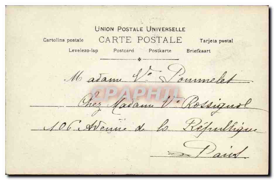 Scena di salotto — 2 Ore del Pomeriggio — S.I.P. n°1114 — Verso