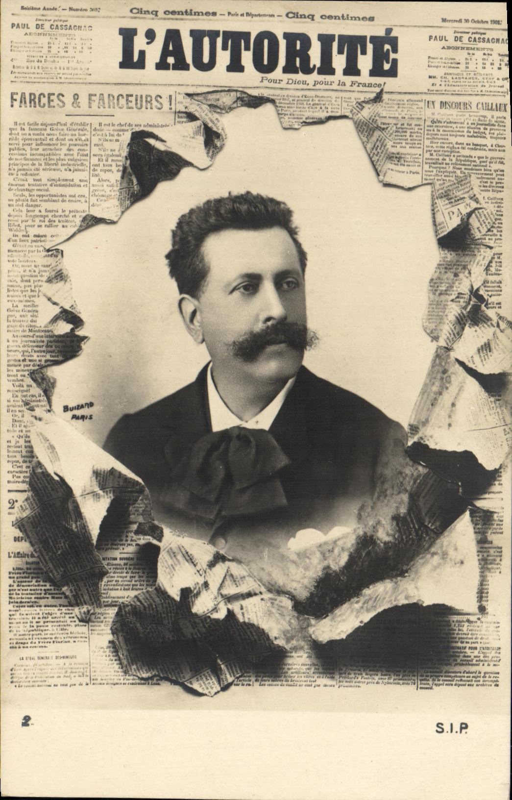 Paul de Cassagnac — L'AUTORITÉ — Éditeur S.I.P. n°2