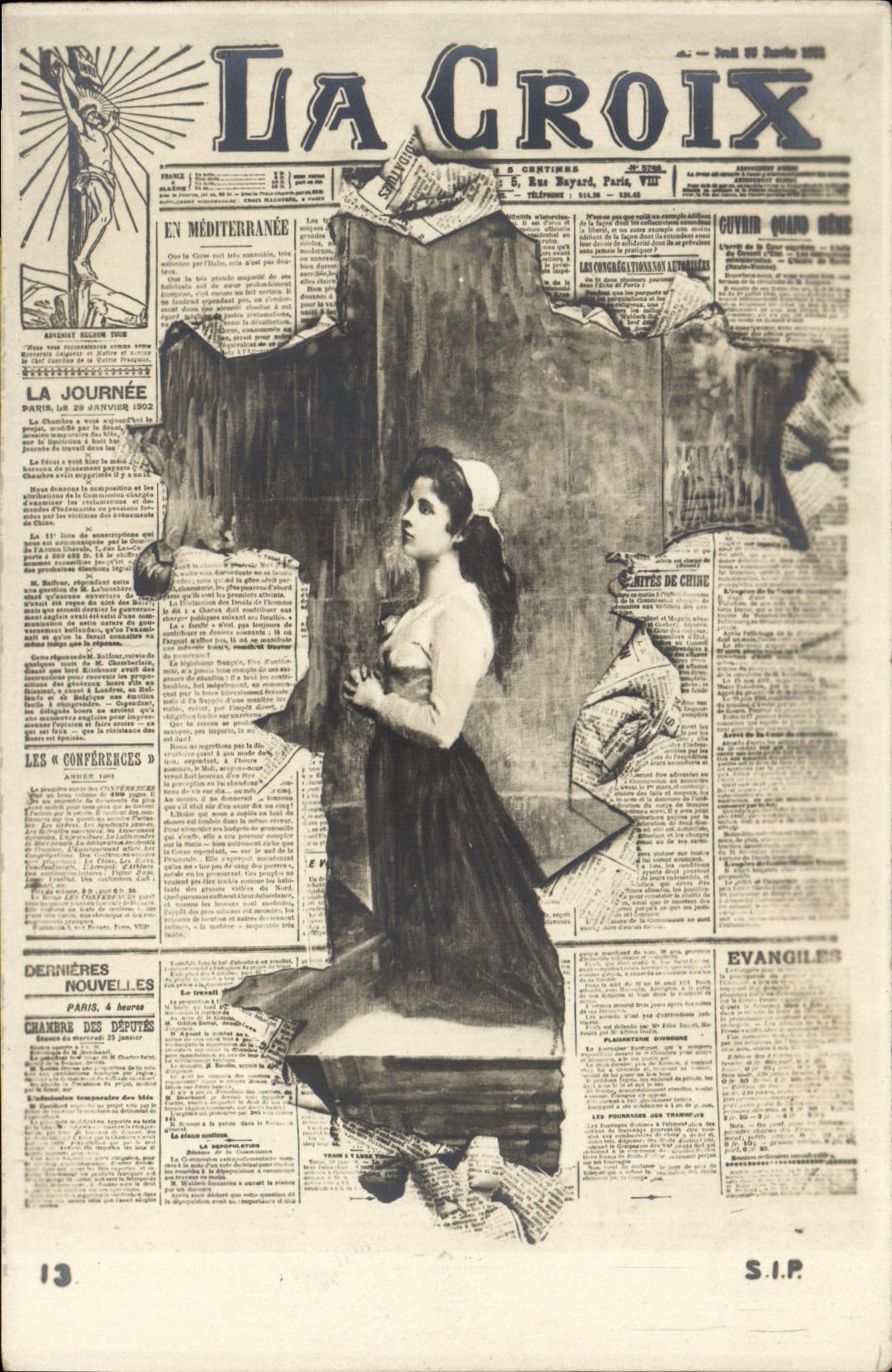 La Croix — Journal de l'Église — n° 2784 — éditeur S. Rus Bayard, Paris VIII
