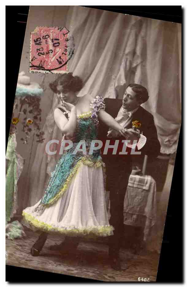 Danseurs en scène — scène de spectacle — éditeur anonyme, n° 640/7