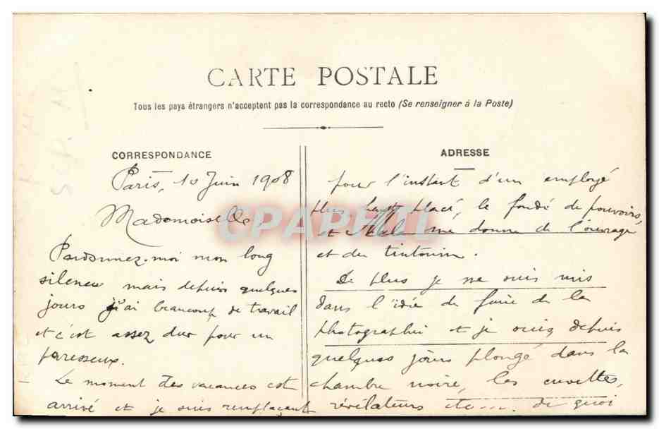 Femme à la machine à écrire — Pensez à moi — A&S 656 — Verso