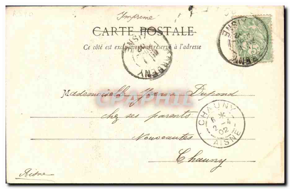CPA Fantaisie Enfant Le Noel du petit ramoneur  — Verso