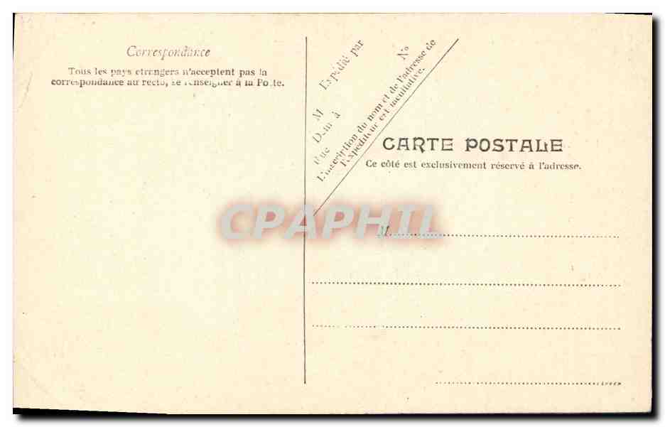 Message d'amour — scène de théâtre — V.P. Paris No. 3 — Verso