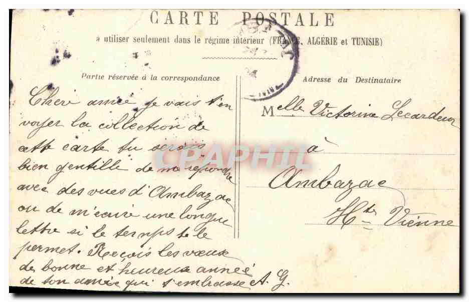 CPA Fantaisie Enfant La mendiante du Pantheon Paris  — Rückseite