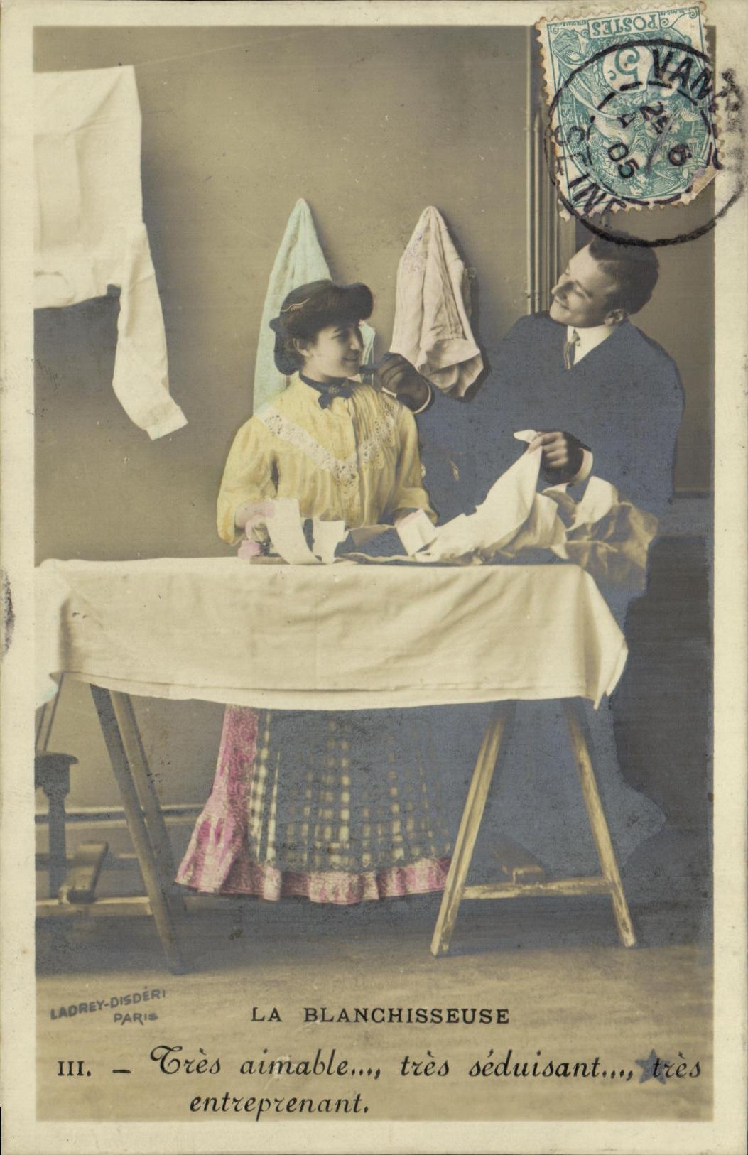 La Blanchisseuse — Ladrey-Disdéri, Paris, série III