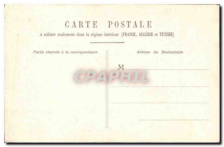 CPA Fantaisie Femme  — Verso