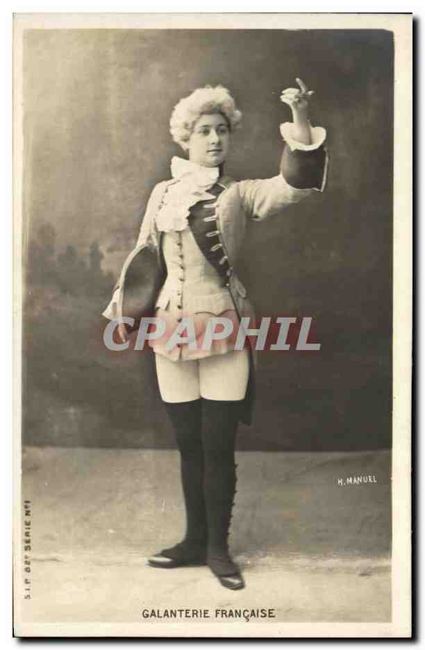 CPA Fantaisie Femme Galanterie francaise