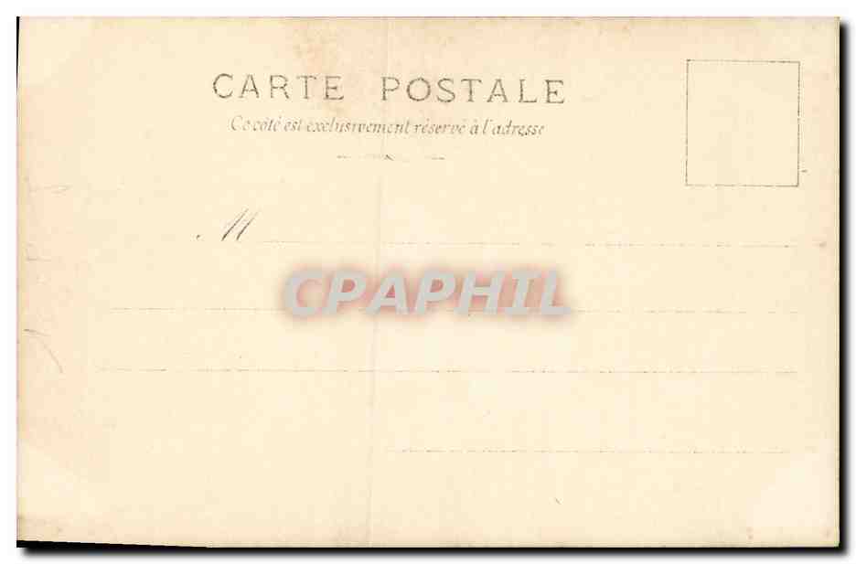 Galanterie Française — scène de comédie — H. Manuel, S.I.P. 889, série n°6 — Rückseite