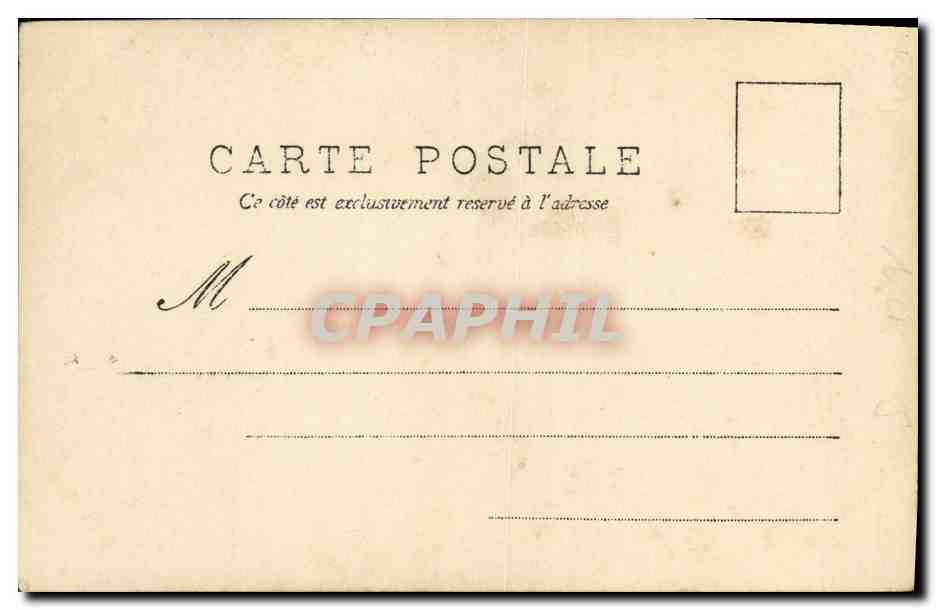 CPA Fantaisie Enfant Le docteur est venu — Rückseite