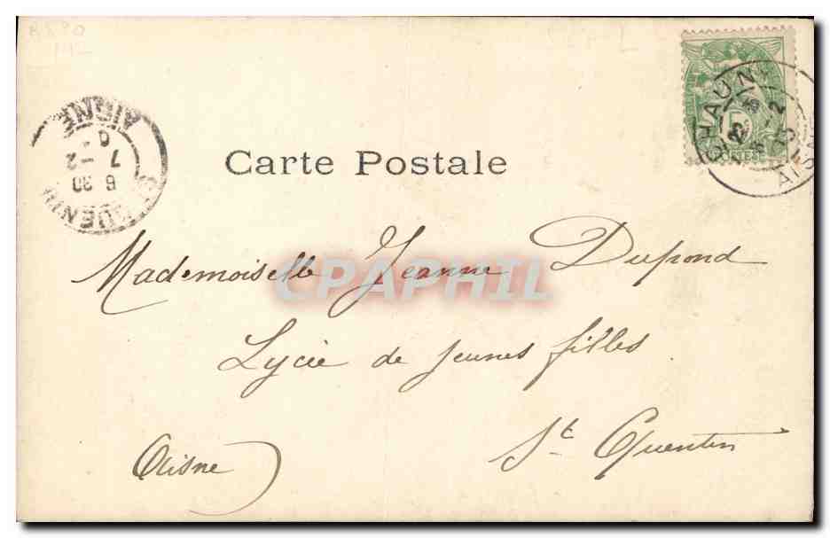 CPA Fantaisie Enfant Bien bouchee  — Verso