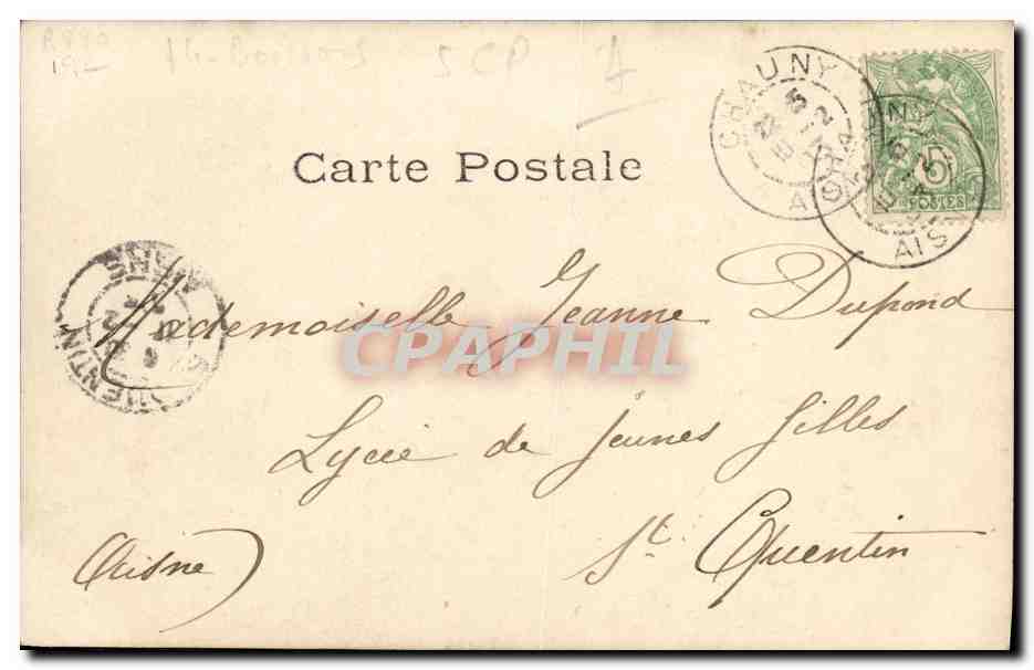 CPA Fantaisie Enfant Piah  — Rückseite