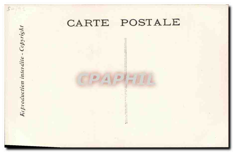 CPA Fantaisie Chantecler L arrivee de la faisane theatre — Rückseite