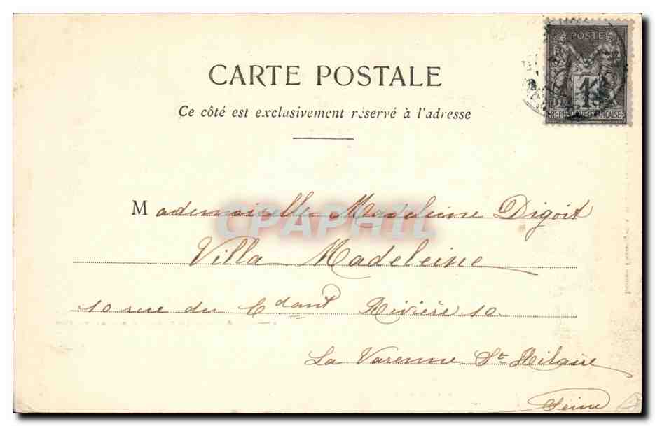 CPA Fantaisie Enfants Nos bebes au telephone — Back