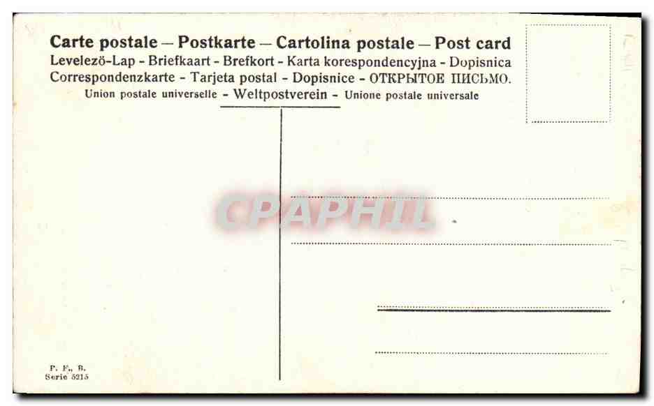 CPA Fantaisie Enfant Bebe — Rückseite