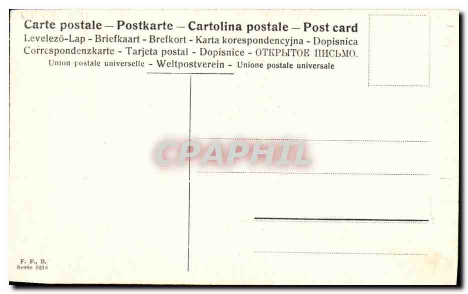 CPA Fantaisie Enfant Bebe — Rückseite