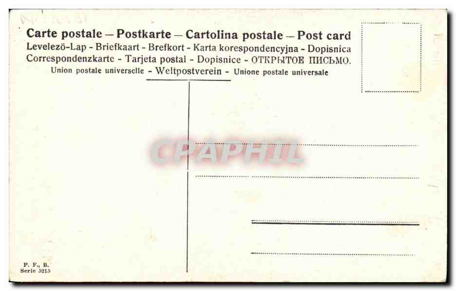 CPA Fantaisie Enfant Bebe — Back