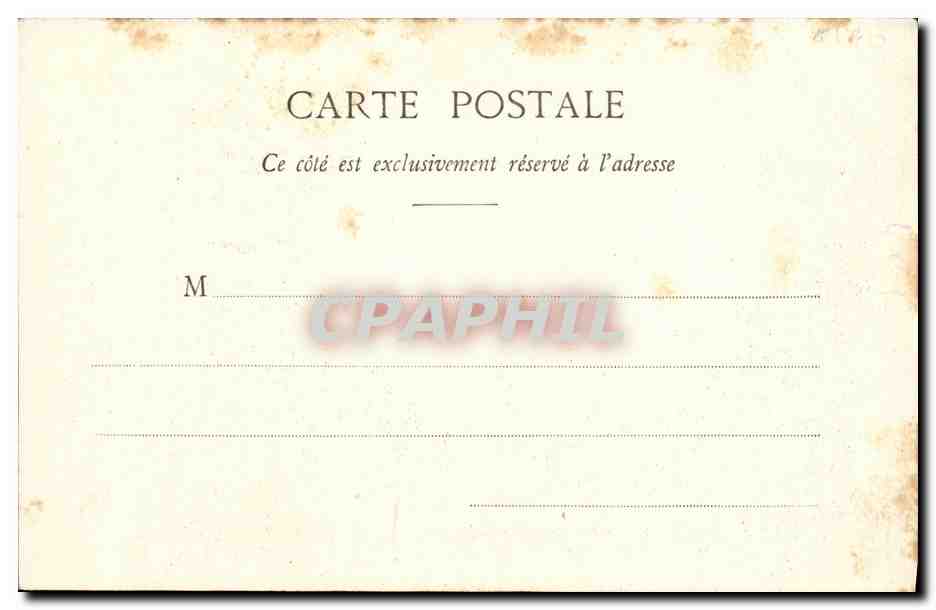CPA Fantaisie Femme La danseuse et la rose — Rückseite