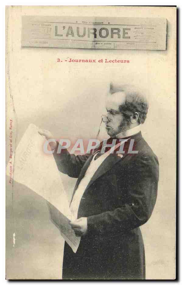 L'Aurore — Journaux et Lecteurs — Phototypie A. Bergy et Cie, Nancy