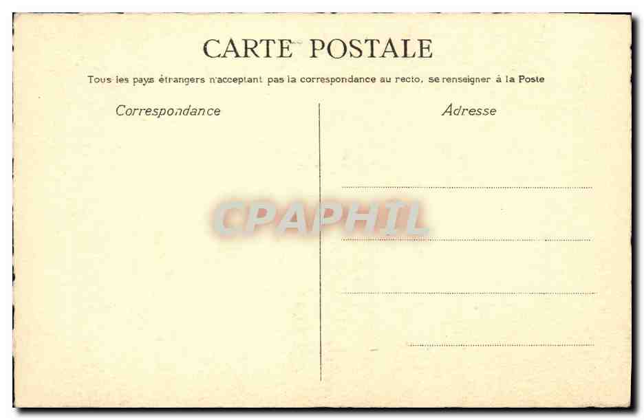 CPA Fantaisie Bateau Caperan — Rückseite