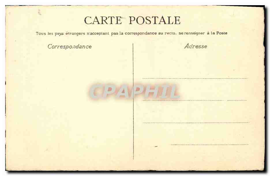 CPA Fantaisie Bateau Caperan — Rückseite