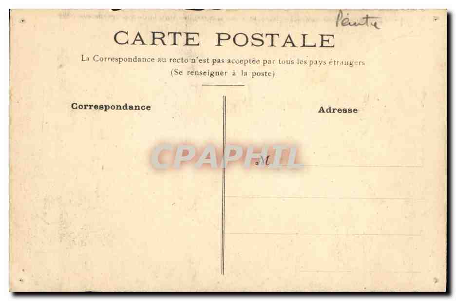 CPA Fantaisie Illustrateur Folklore dessin a la main  — Verso